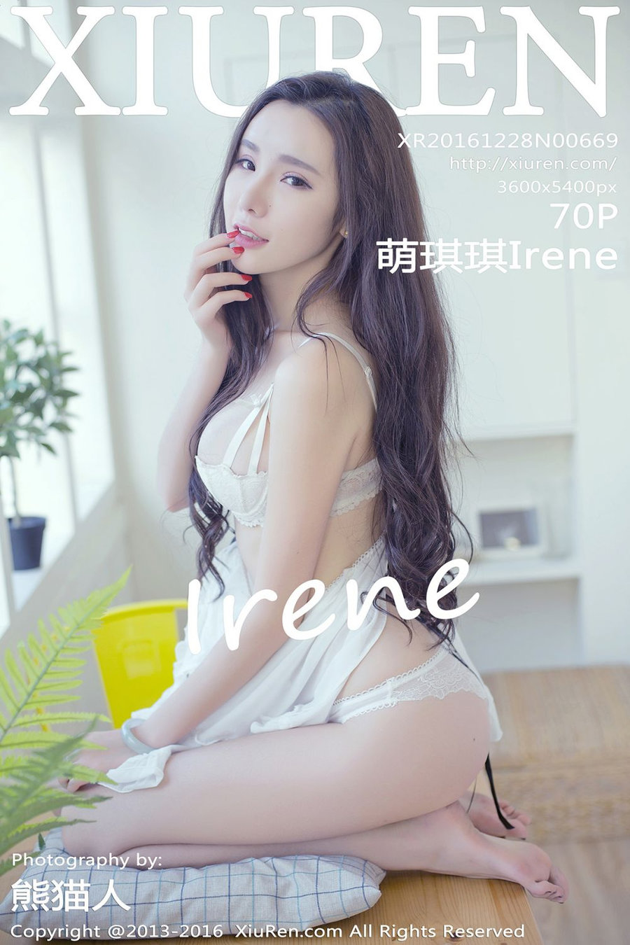 [XiuRen秀人网] 2016.12.28 No.0669 萌琪琪Irene