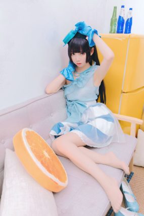 [面饼仙儿] 人气Coser 黑猫打歌服