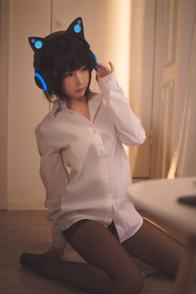 [面饼仙儿] 人气Coser 猫耳耳机