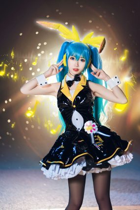 [面饼仙儿] 人气Coser 初音Miku