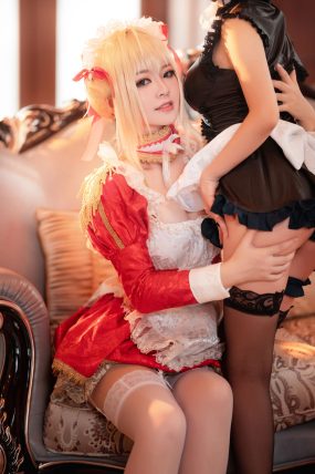 [面饼仙儿] 人气Coser Claudius x Kyrielight Maid