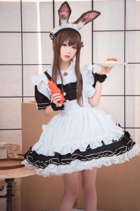 [面饼仙儿] 人气Coser 阿米驴女仆