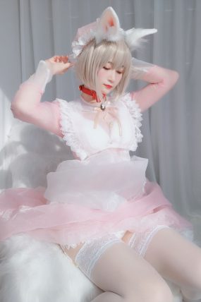 [Silver白银] 人气Coser 女仆小兔子