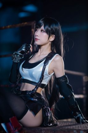 [水淼Aqua] 人气Coser 蒂法原皮